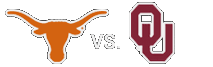 Texas and OU logos