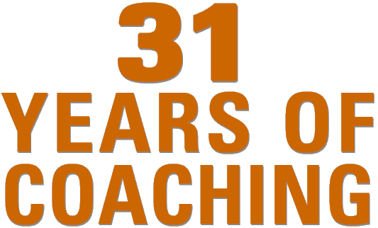 Coach Strong has 31 years of coaching experience.